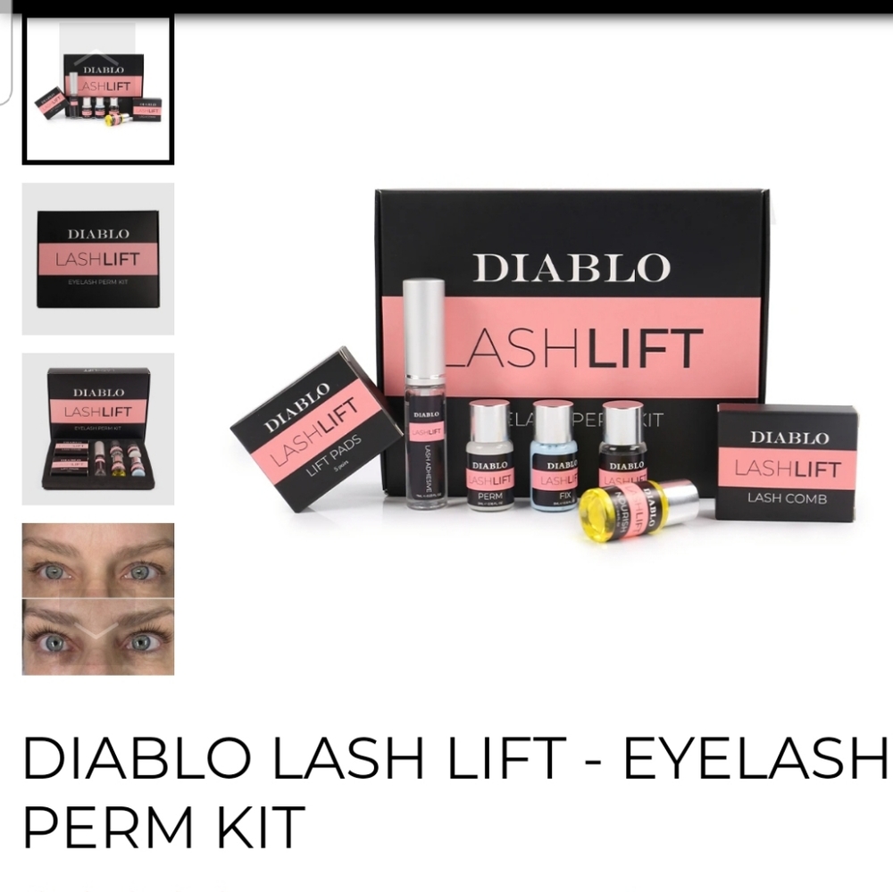 diablo lash lift perm kit